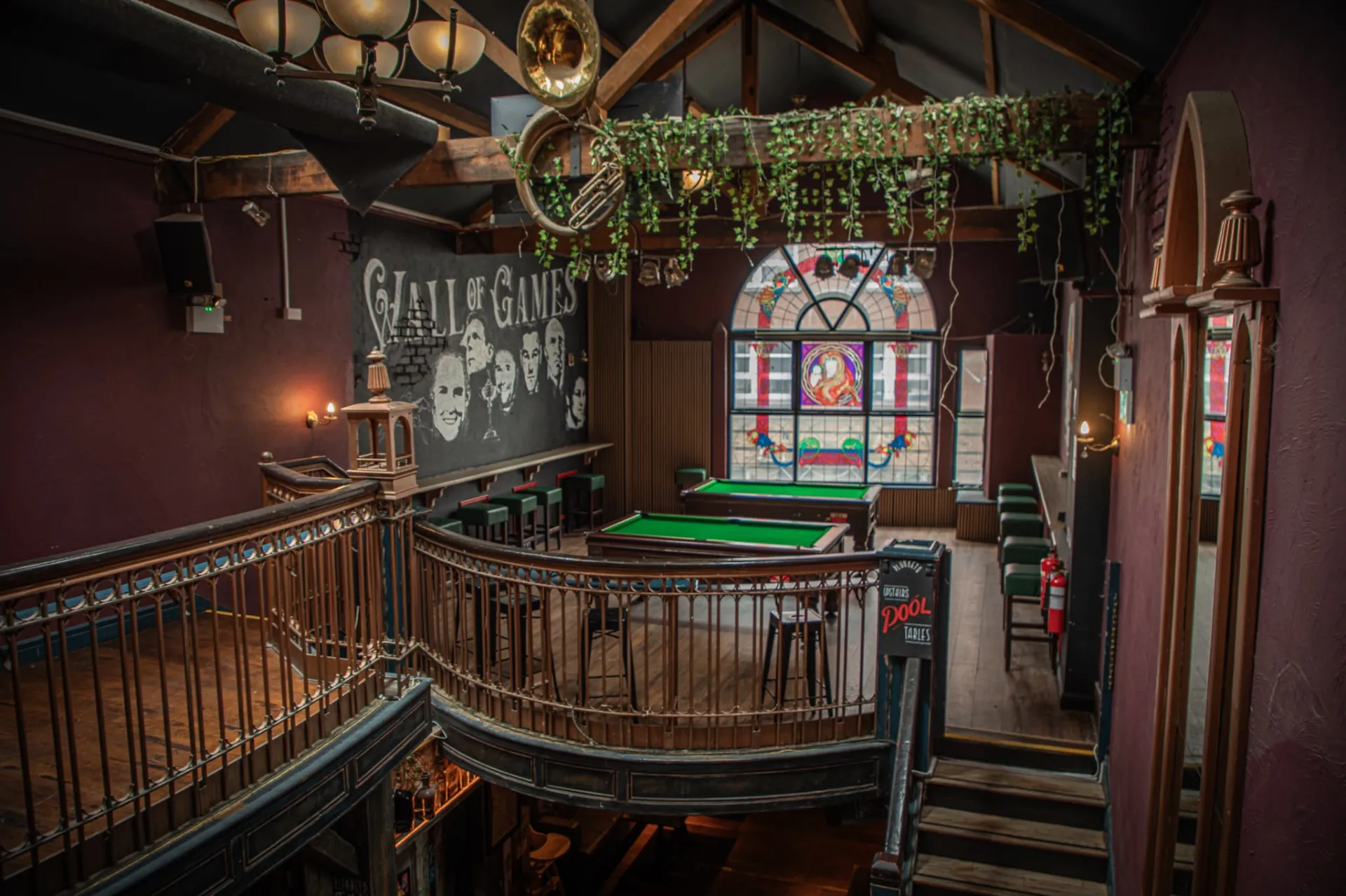 Inside Plunkets Pub