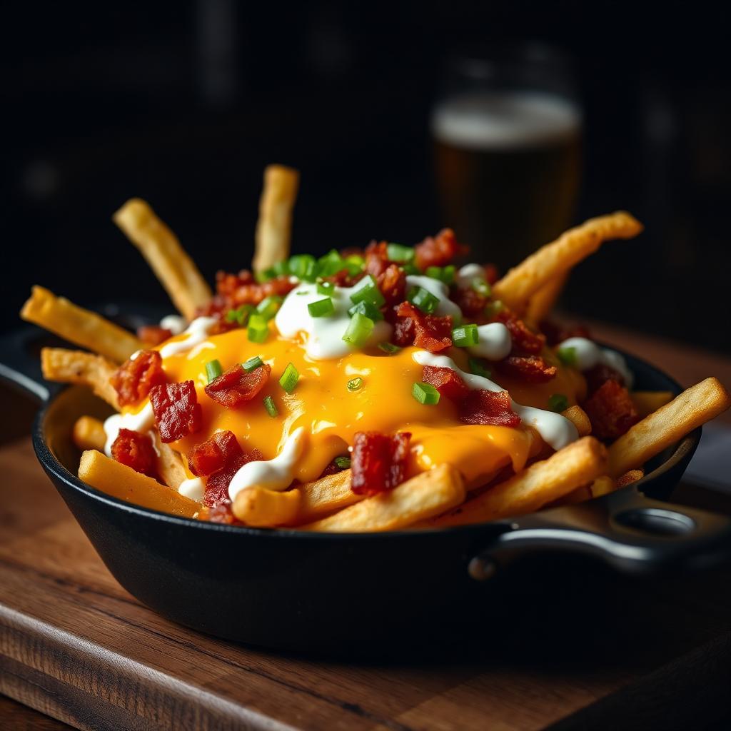 Loaded Fries at Plunkets Pub Dublin